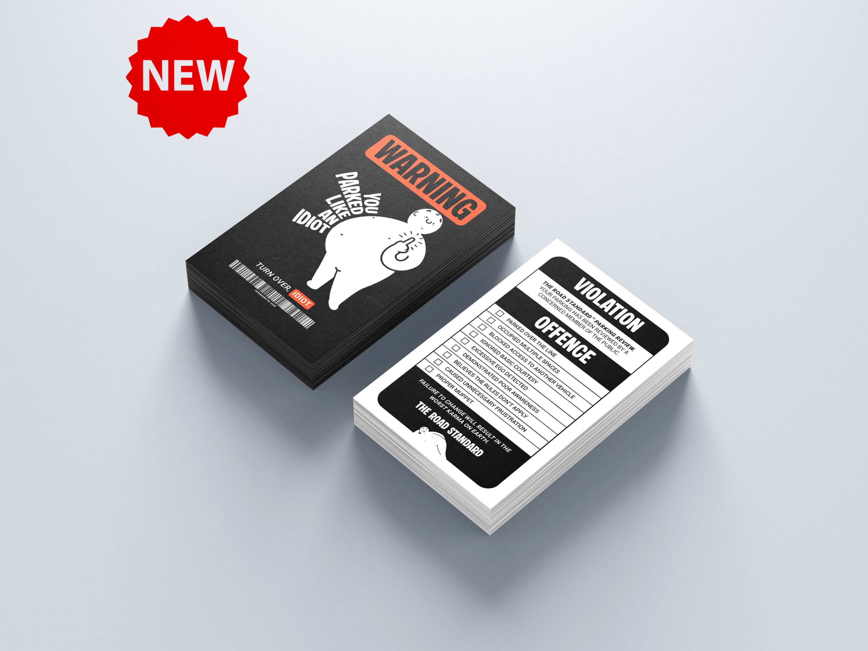 The Road Standard™ Offence Checklist Cards